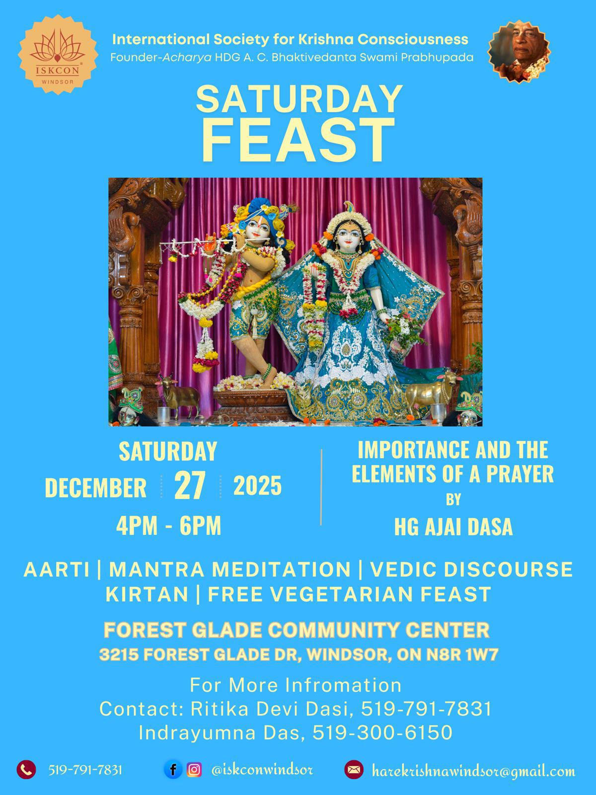 Saturday Feast - December 27, 2025